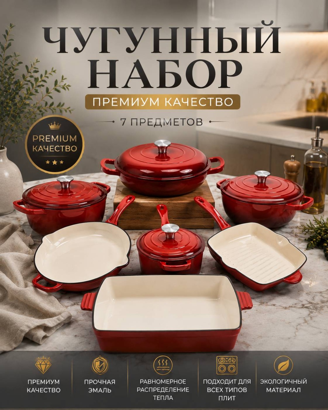 Смешанный набор 7 в 1