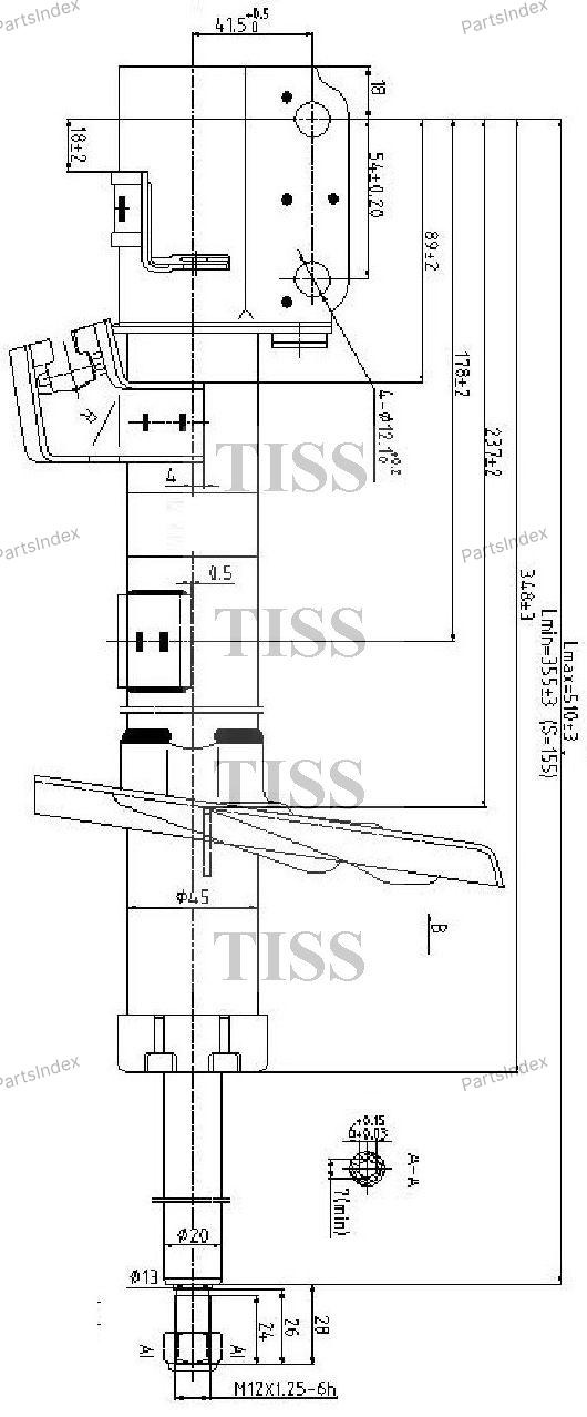 Амортизатор JD Амортизатор Подвески JAS0300