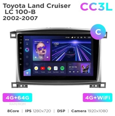 Teyes CC3L в штатное место Toyota