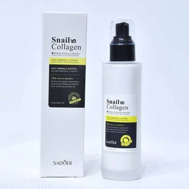 SADOER лосьон-тоник Snail Collagen Anti-Wrinkle Lotion - Лосьон против морщин 115 мл