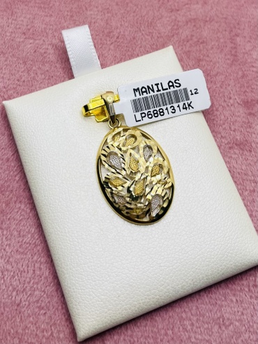 Подвеска MANILAS GOLD Кулон 26165565 вес 1.94 г золото, без вставок