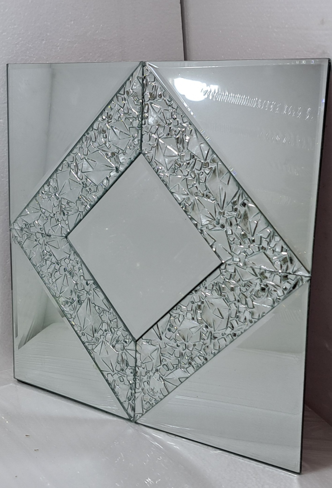Зеркальная плитка настенное 30x30 см