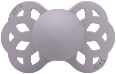 BIBS Пустышка Infinity Anatomical Silicone Fossil Grey 6+ месяцев