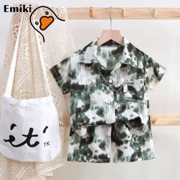 Комплект Emiki бежевый, зеленый