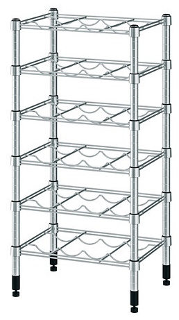 Стеллаж напольный IKEA OMAR 20167211, 46x36x94 см, алюминий