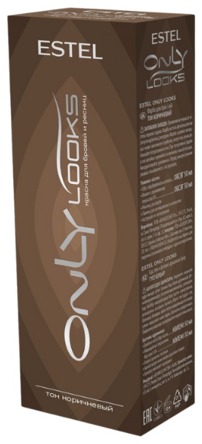 ESTEL PROFESSIONAL Коричневый краска Only Looks 80