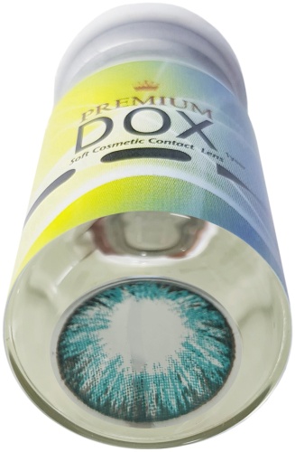 Контактные линзы DOX Marine Blue -2.75 кривизна 8.6 на год 2 шт