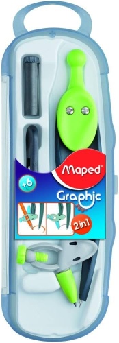 Готовальня Maped 519143, предметов 2 шт,