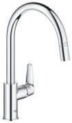 Смеситель для кухни Grohe BauCurve 31536001, латунь, цвет серебристый