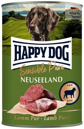 HAPPY DOG Sensible Pure Neuseeland Ягненок для всех пород 800 г 1 шт