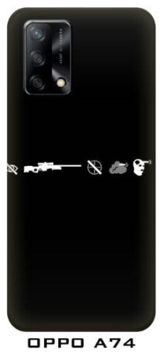 Чехол для OPPO A74 рисунок