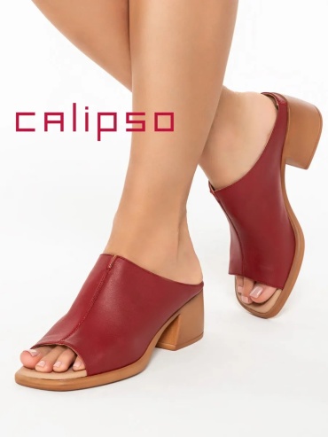 Мюли Calipso красный