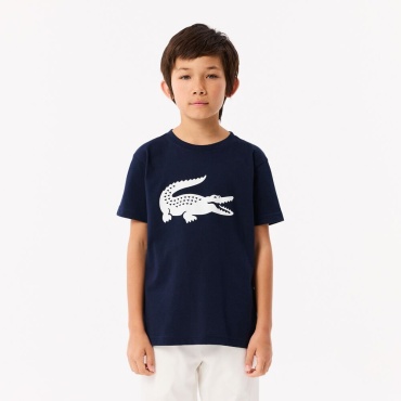 Футболка LACOSTE темно-синий