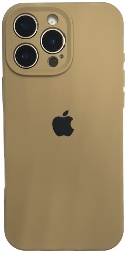 Чехол Silicon Power для Apple iPhone 16 Pro светло-коричневый