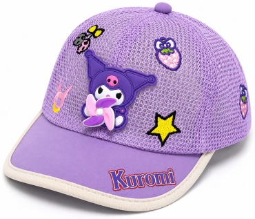 Кепка Kuromi размер 48, 50, фиолетовый