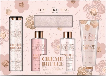 Grace Cole Creme Brulée&Orange Blossom Ultimate Indulgence набор для тела для женщин