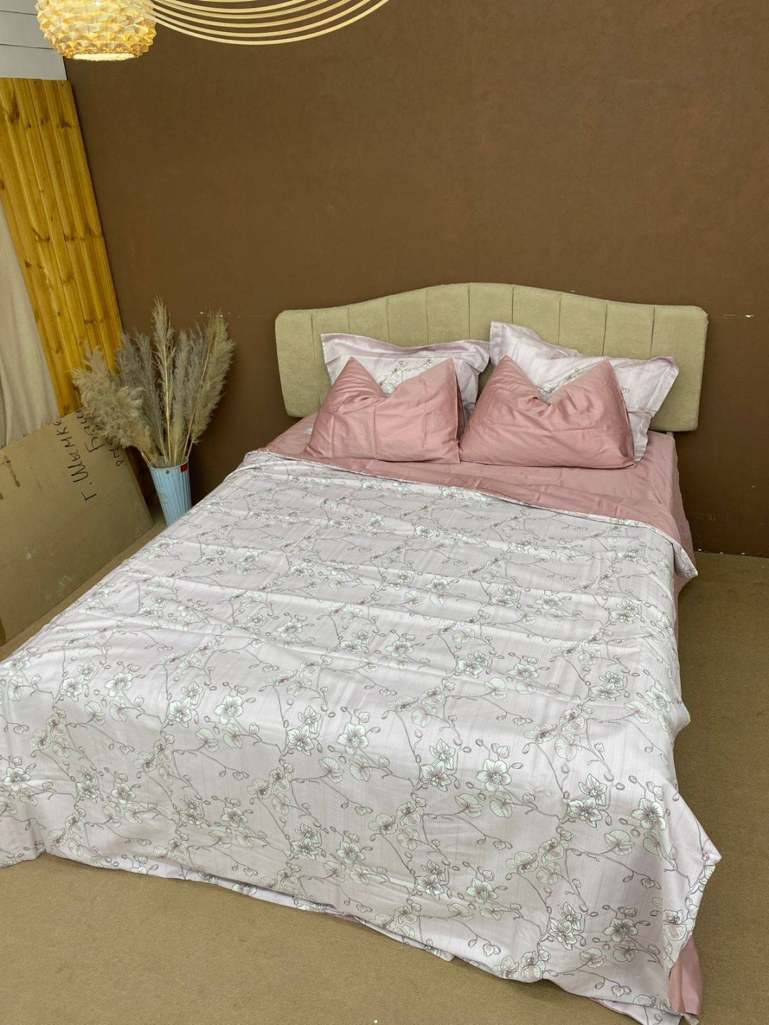 Комплект A&S home Prima евростандарт хлопок, сатин, 4 наволочки: 50x70 см, 70x70 см