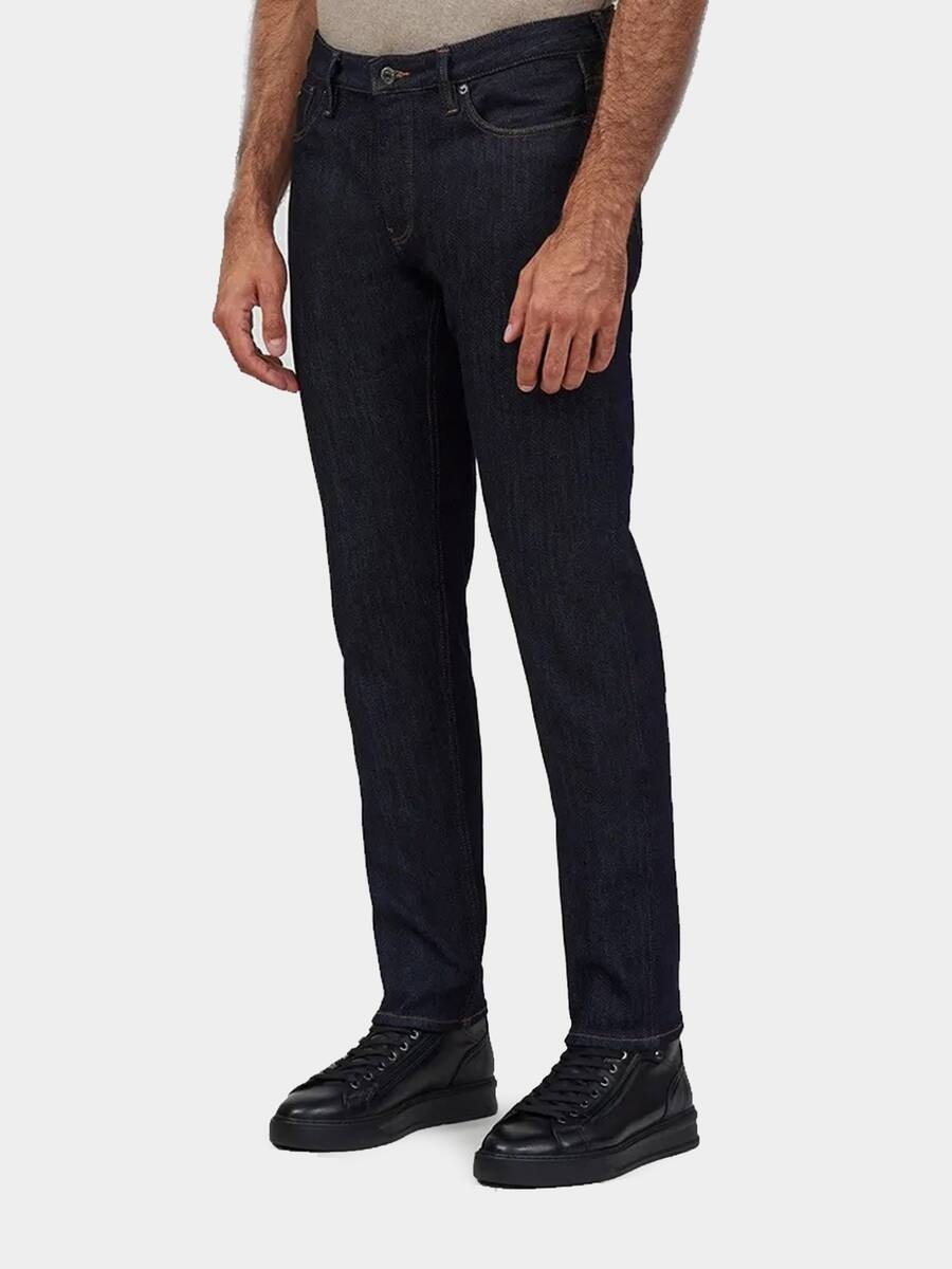 Джинсы зауженные Emporio Armani серый
