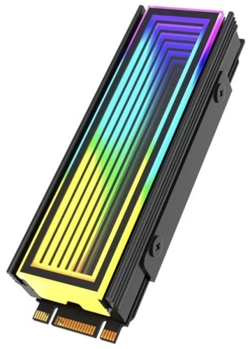GENERICA радиатор M.2 NVMe ARGB Heatsink