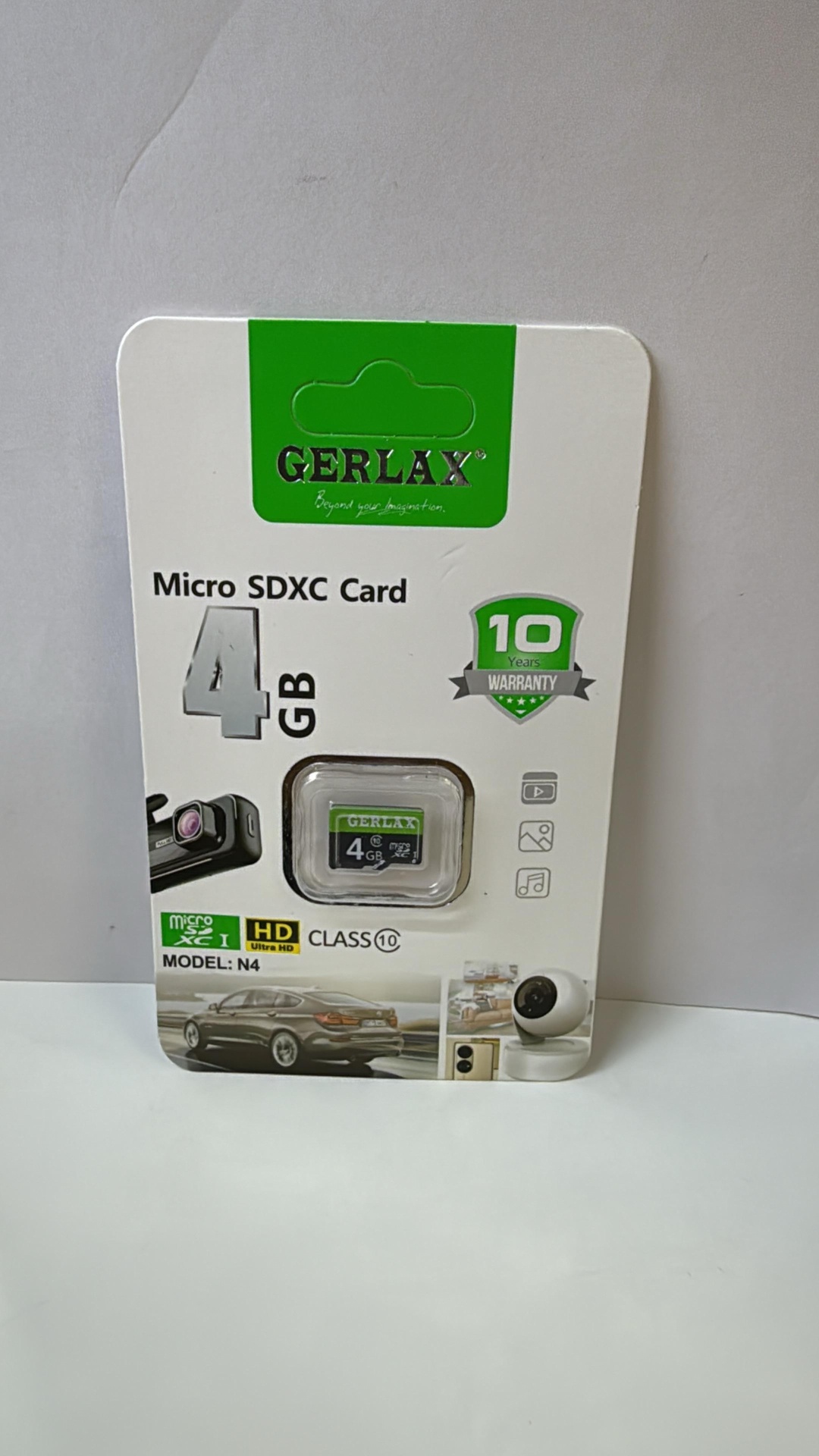 Карта памяти GERLAX microSDHC 452611 4 Гб