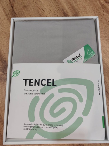 Комплект Tencel Натуральное охлаждающее 2-спальный эвкалиптовое волокно Sensotex, 2 наволочки: 48x74 см