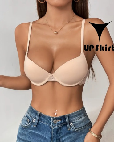 Бюстгальтер пуш-ап UP Skirt бежевый