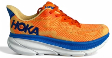 Кроссовки EASY TO GO Hoka Clifton 9  оранжевый, синий