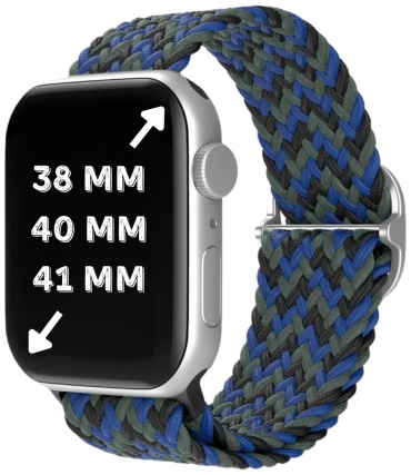 Браслет S&M для Apple Watch Series 6, Watch Series 7, Watch Series 8, Watch SE, Watch SE 2nd Gen мультиколор
