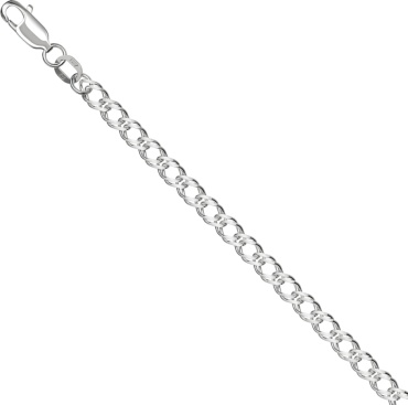 Lucente Silver BRA-LU-925-6252018-19 длина 19 см, вес 3.26 г серебро, плетение ромб