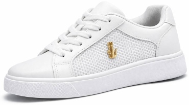 Кеды FASHION белый, золотистый