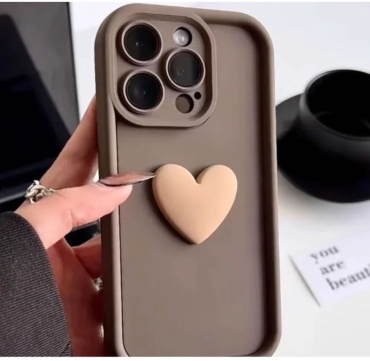 Чехол R-CES для Apple iPhone 13 коричневый