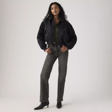 Джинсы прямые Levis черный