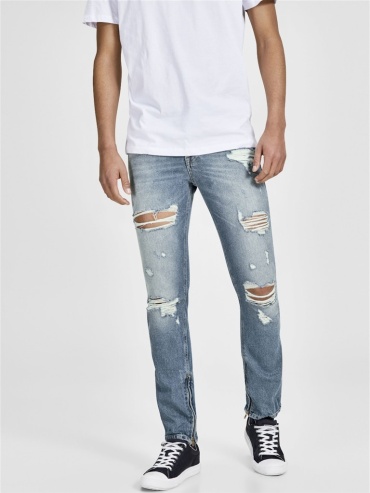 Джинсы прямые Jack&Jones голубой