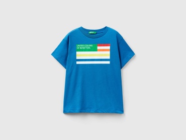 Футболка UNITED COLORS OF BENETTON синий