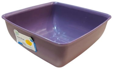 Миска HOBBY LIFE 20х20 см, пластик, 1 шт