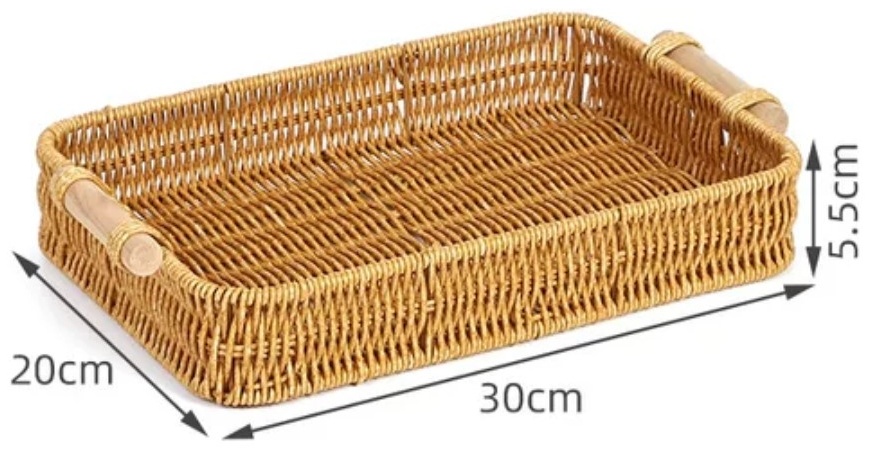 Decor arvik корзина для хлеба 79824, ротанг