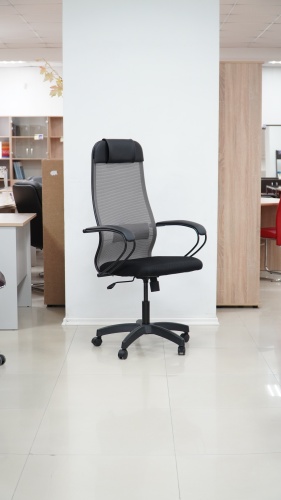 Компьютерное кресло Метта Кресло ErgoLife Sit 10 B1-111K - Mesh G15 Серый, серый