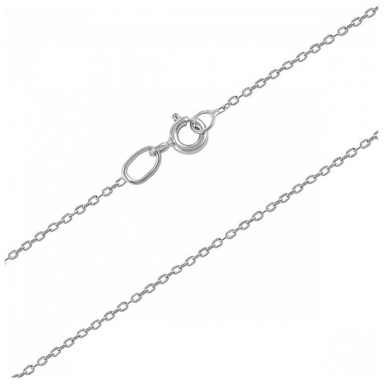 Dassy JJ co длина 45 см, вес 1.45 г серебро, плетение якорное