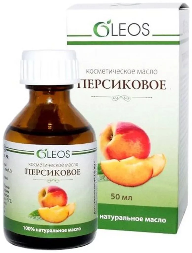 OLEOS косметическое масло персик 50 мл