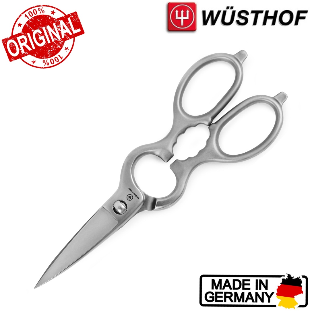 Кухонные ножницы WUSTHOF Brushed Stainless Steel 20 см, лезвие: сталь 1 шт