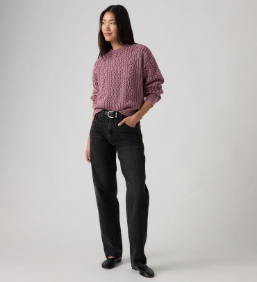 Джинсы прямые Levis черный