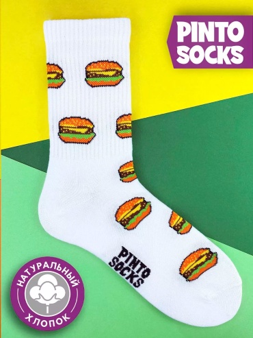 Носки Pinto Socks 1 пара белый 40