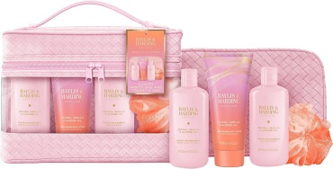 BAYLIS & HARDING Jojoba, Vanilla&Almond Oil Luxury Vanity Bag набор для тела для женщин