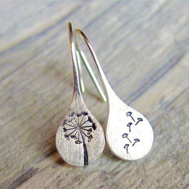 Серьги Diamant exclusive korean 4854 вес 4.56 г серебро, без вставок