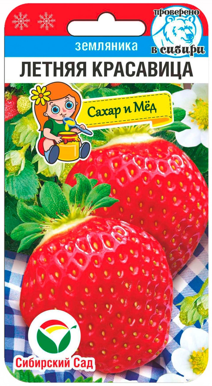 Сибирский сад клубника Летняя красавица