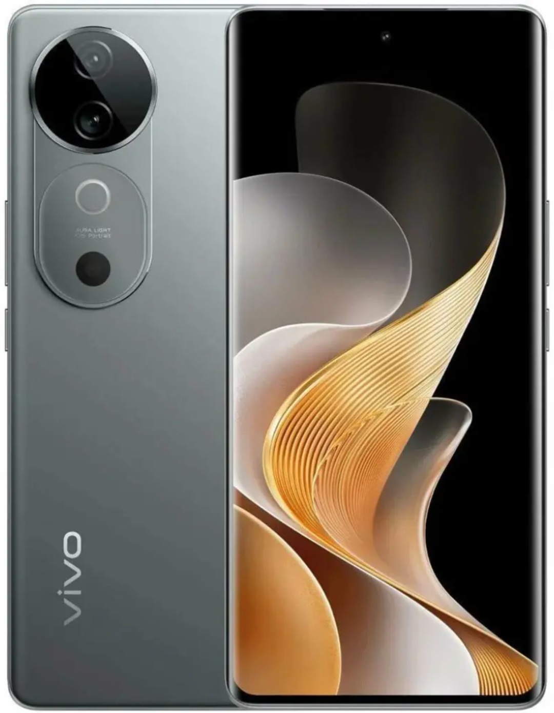 Смартфон Vivo V40 12 ГБ/256 ГБ серебристый