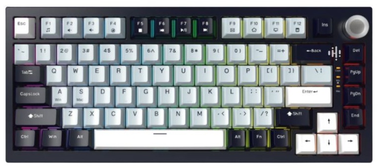 Клавиатура Hyper JDLK-81 синий