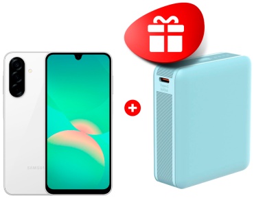 Samsung Galaxy A26 5G 8 ГБ/256 ГБ белый + подарок