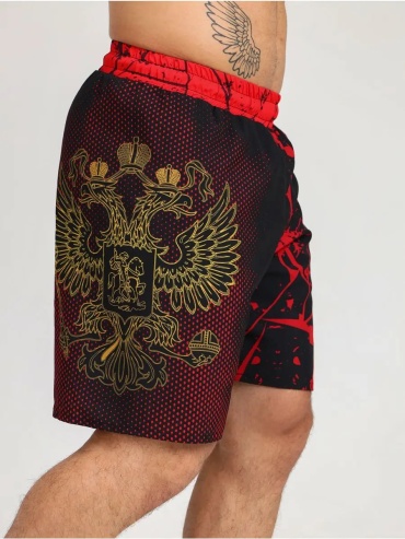 Повседневные шорты красный