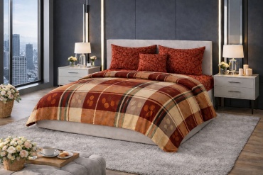Комплект Home Collection 2025 2-спальный хлопок, полиэстер, 2 наволочки: 50x70 см
